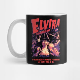 Elvira In Horrorland Classic Mug